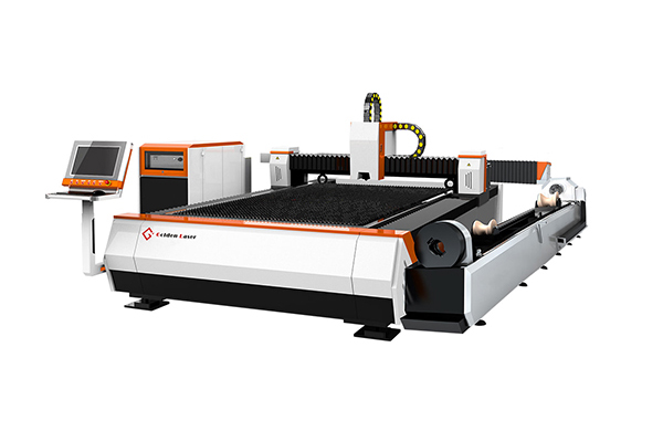 E3t-plus open table sheet and tube laser cutting machine