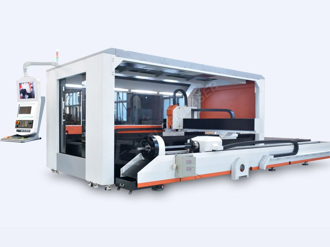 laser cutting tube machine price