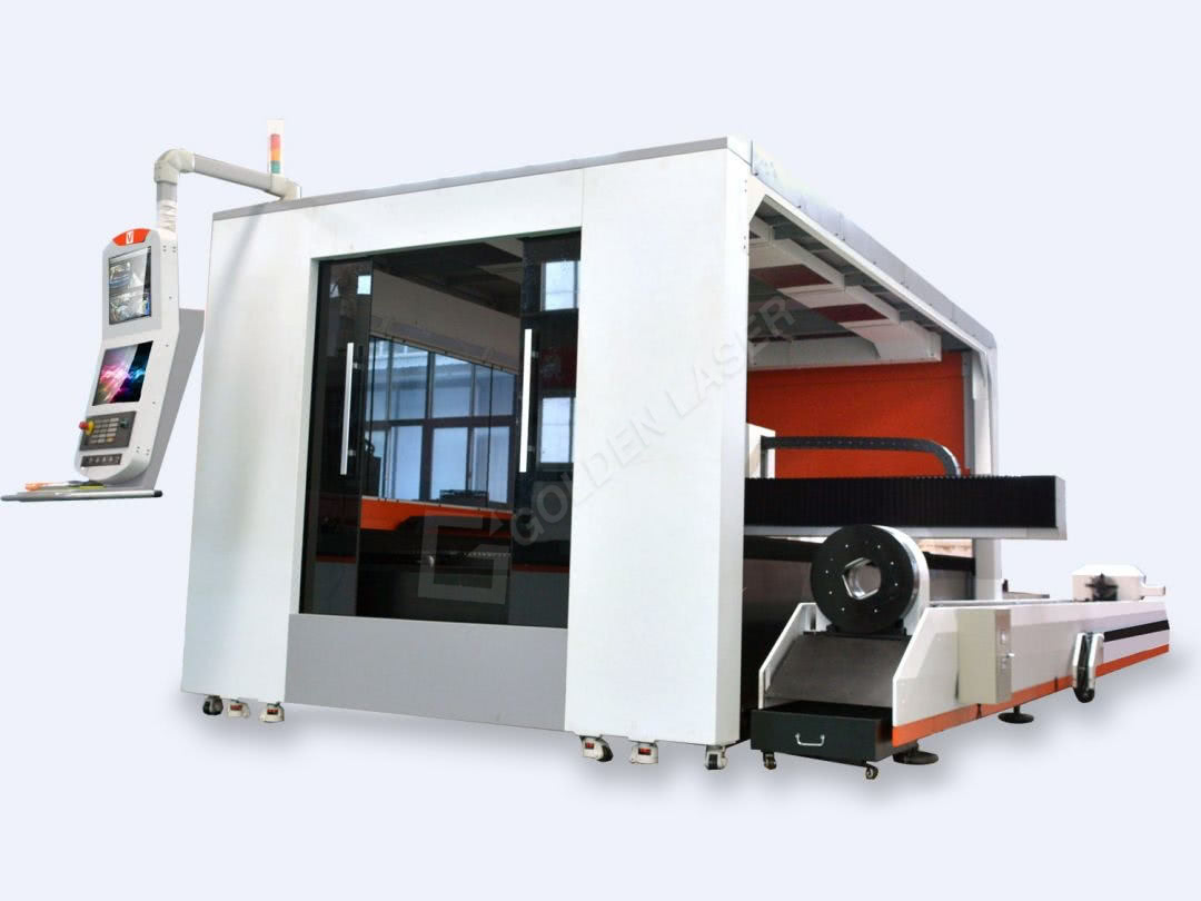 200mm round tube laser cutting