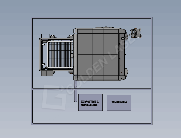 fiber laser sheet cutter