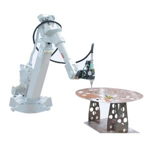 ABB fiber laserska robotska ruka za 3D rezanje cijevi/cijevi za auto dijelove