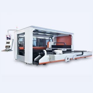 CNC fiber laser 1000w stainless steel pipe sheet cutting machine