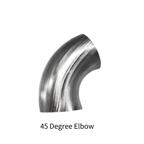 laser cut 45 degree elbow
