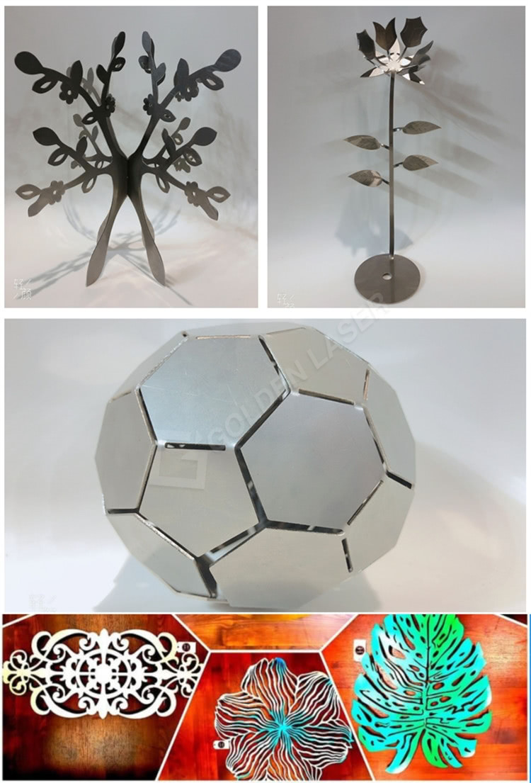 sahani ya chuma laser kukata mashine