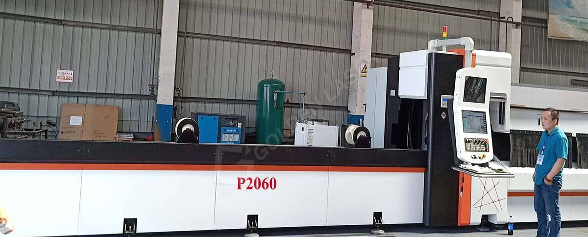 laser pipe cutting machine p2060