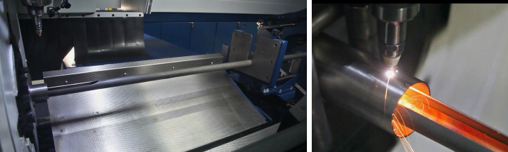 fiber laser tube cutting machine