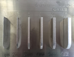 Lámina de aluminio de 1-6 mm para corte por láser de fibra N-light de 2500 W