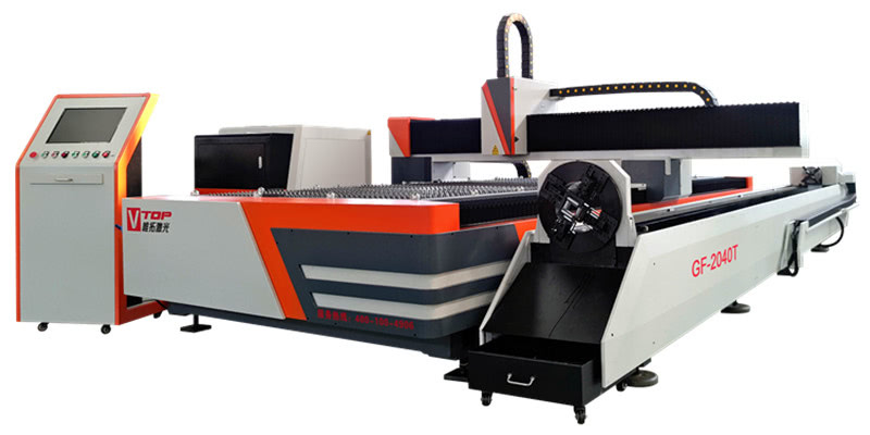 dual sheet and tube laser cutting machine