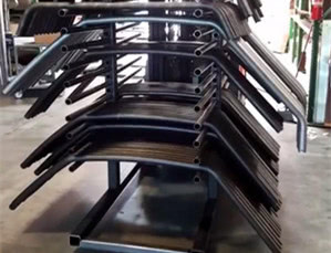 Fiber Laser Cutting Carbon Steel Round Tubes For UTV Industry