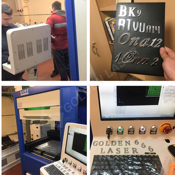 Small Format Fiber Laser Sheet Cutter GF-6060 For Metal handicraft Industry