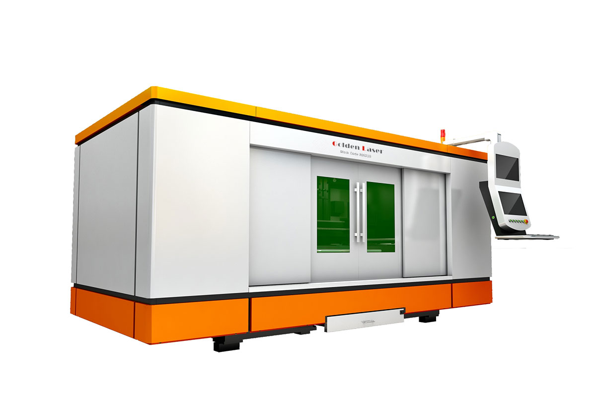 C20 Fully closed middle size metal laser cutting machine