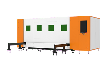 C30 compact fiber laser cutting machine electric drawer table