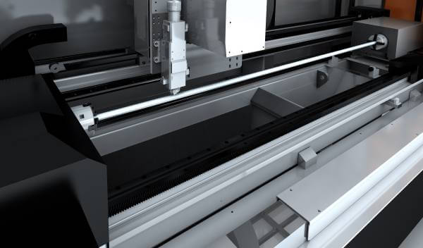 laser hollowing on the tube