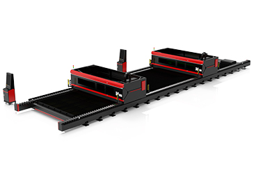 Independent Dual-Gantry Fiber Laser Cutting Machine