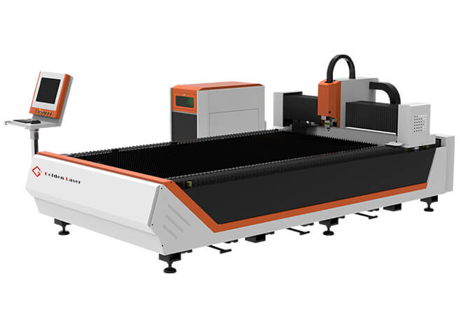 Single Table Fiber Laser Cutting Machine without Cover
