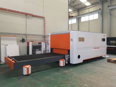 Makinë Prerjeje me Lazer me Fibra në Sallën e Ekspozitës në Kore (Prerje Fletësh Meta)