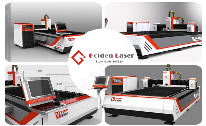 GF-1530 fiber laser kukata mashine ya dhahabu laser