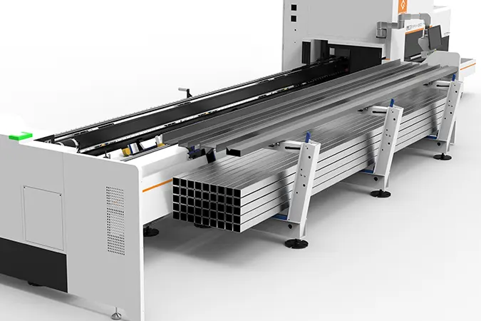 Golden Laser L16MAX automatic and semi-automatic tube loading method
