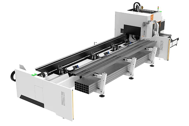 Golden Laser L20MAX automatic and semi-automatic tube loading method