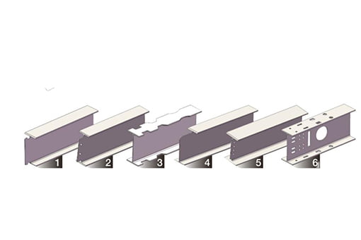 H-сәулелік-әртүрлі-кесу-дизайн