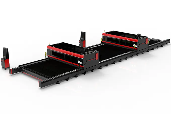 Dual-Beam Large-Format Flatbed Laser Cutting Machine