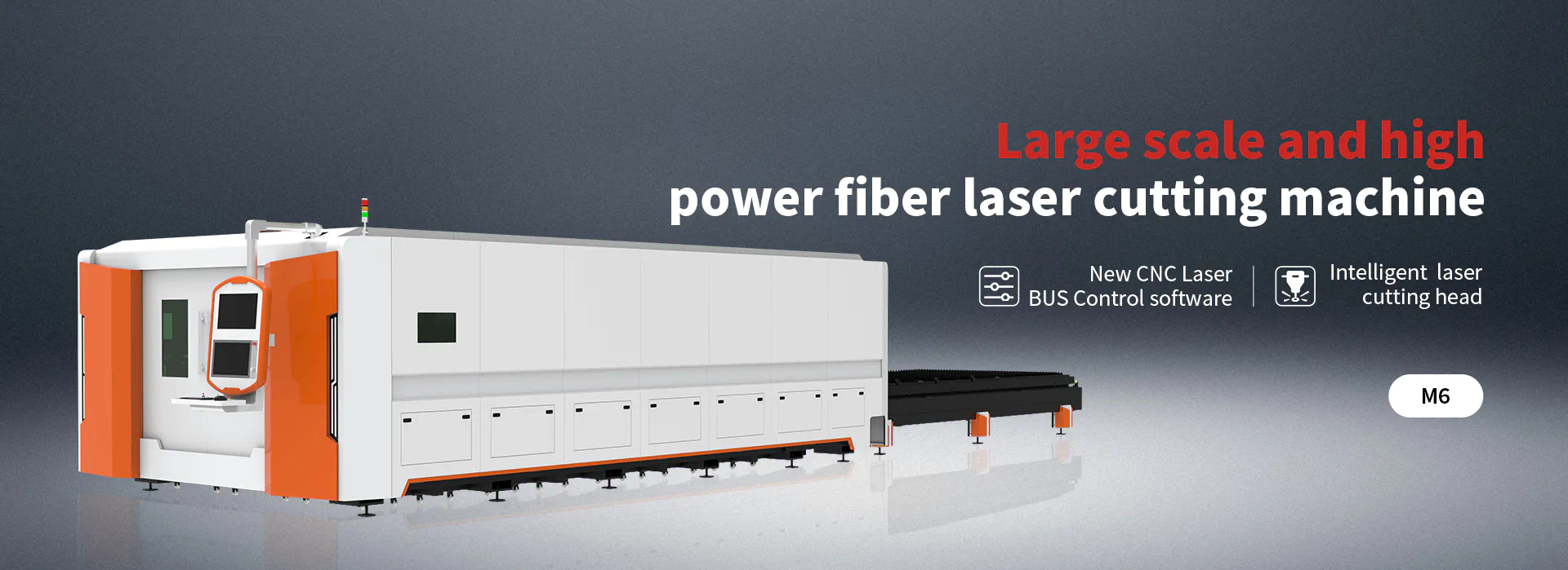 High power fiber laser cutting machine | golden laser M Series