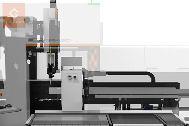 L20MAX-3D tube laser cutter chucks avoild cutting method