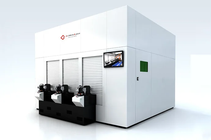 Robot Laser Cutting Machine Cell