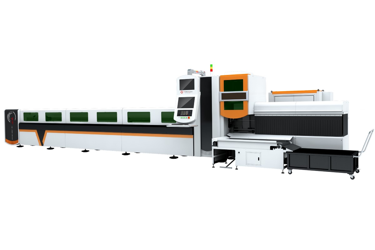 golden laser tube cutting machine p1260a new design