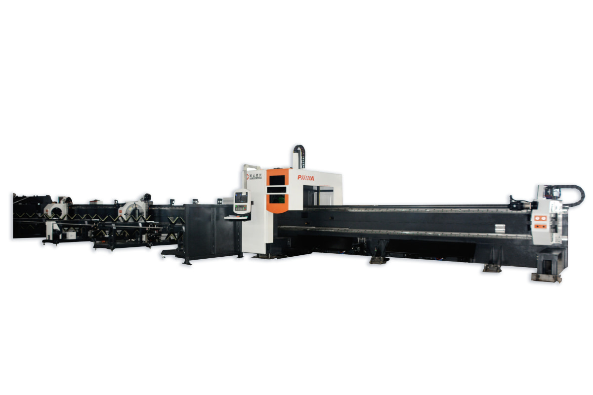 Heavy Duty Tube Laser Cutter 3+1 Twin Chuck