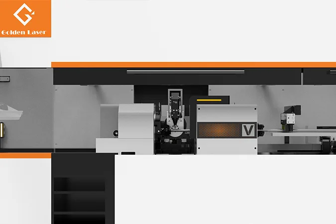 S09 small tube laser cutter chuck avoid function