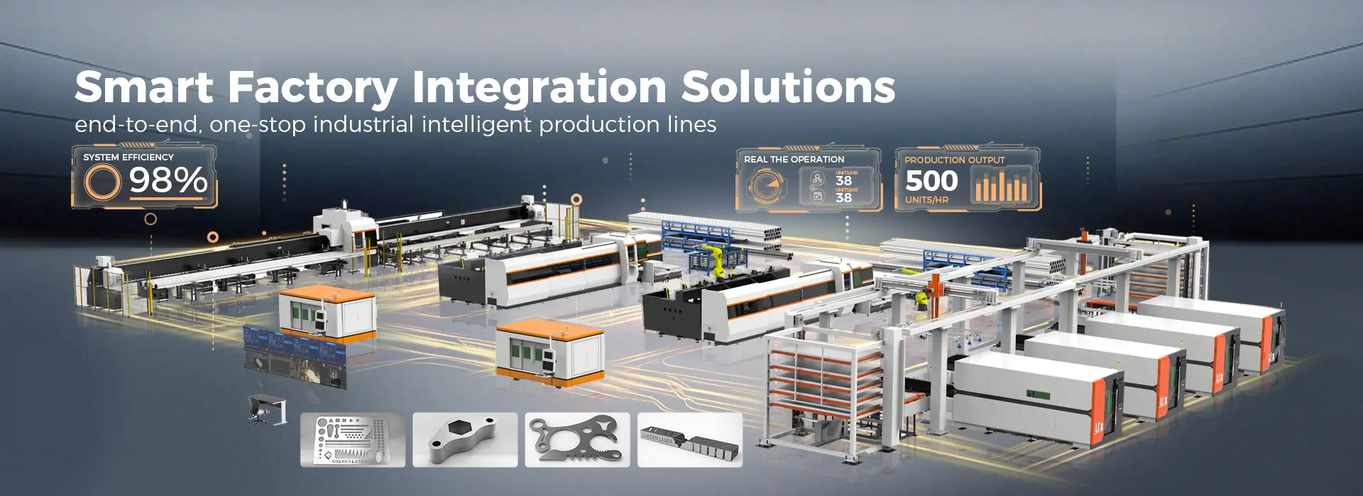 Smart factory solution goldenlaserweb banner