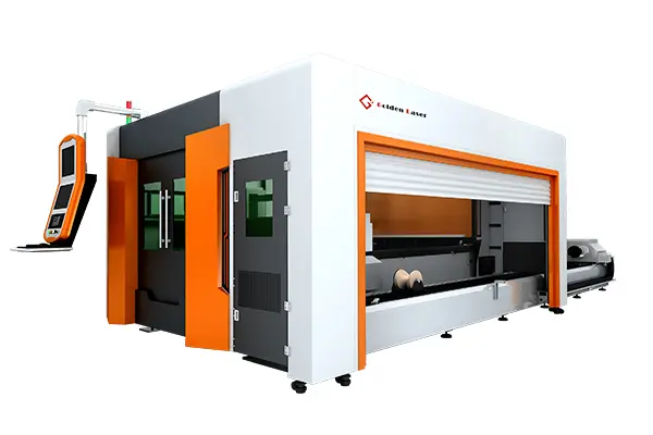 X3t fiber laser cutting machine para sa parehong metal sheet at tubes