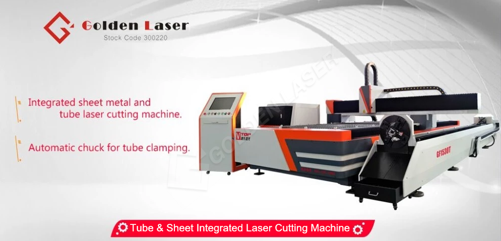 tube en sheet yntegrearre laser cutting machine