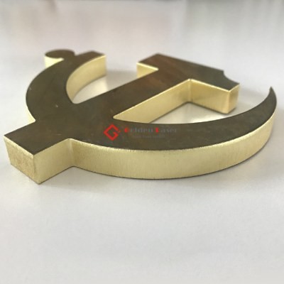 10mm brass laser cutting