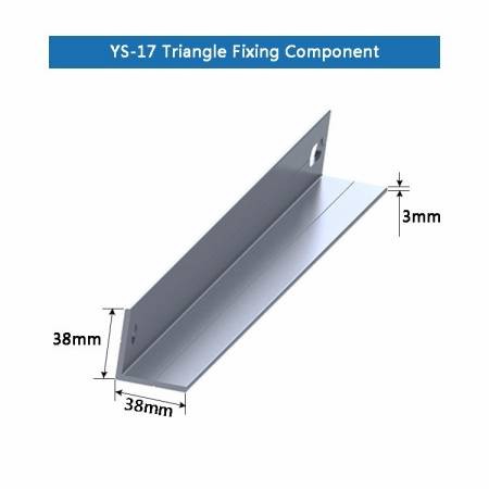 tubo triangular para piezas de paneles solares