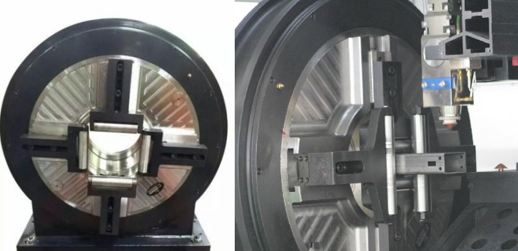 electric chuck pipe laser cutting