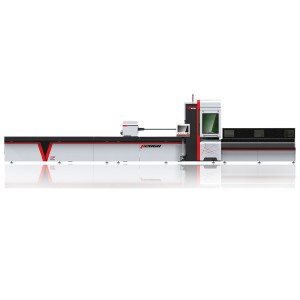 Tvornički jeftini hidraulični stroj za rezanje čeličnih šipki -Poluautomatski CNC laserski rezač za metalne cijevi od nehrđajućeg čelika - Vtop fiber laser