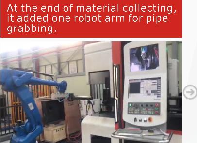 end pipe collocation robot