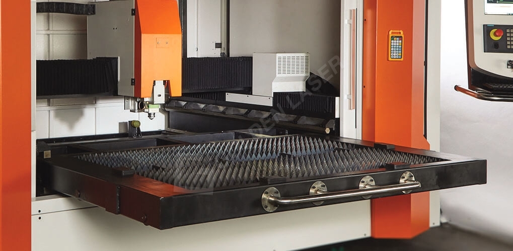 Drawer type table Golden Laser