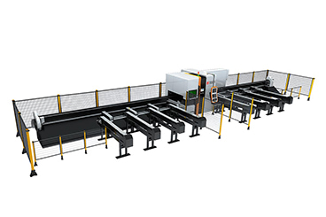 3 Chucks Heavy Duty Tube laser cutter