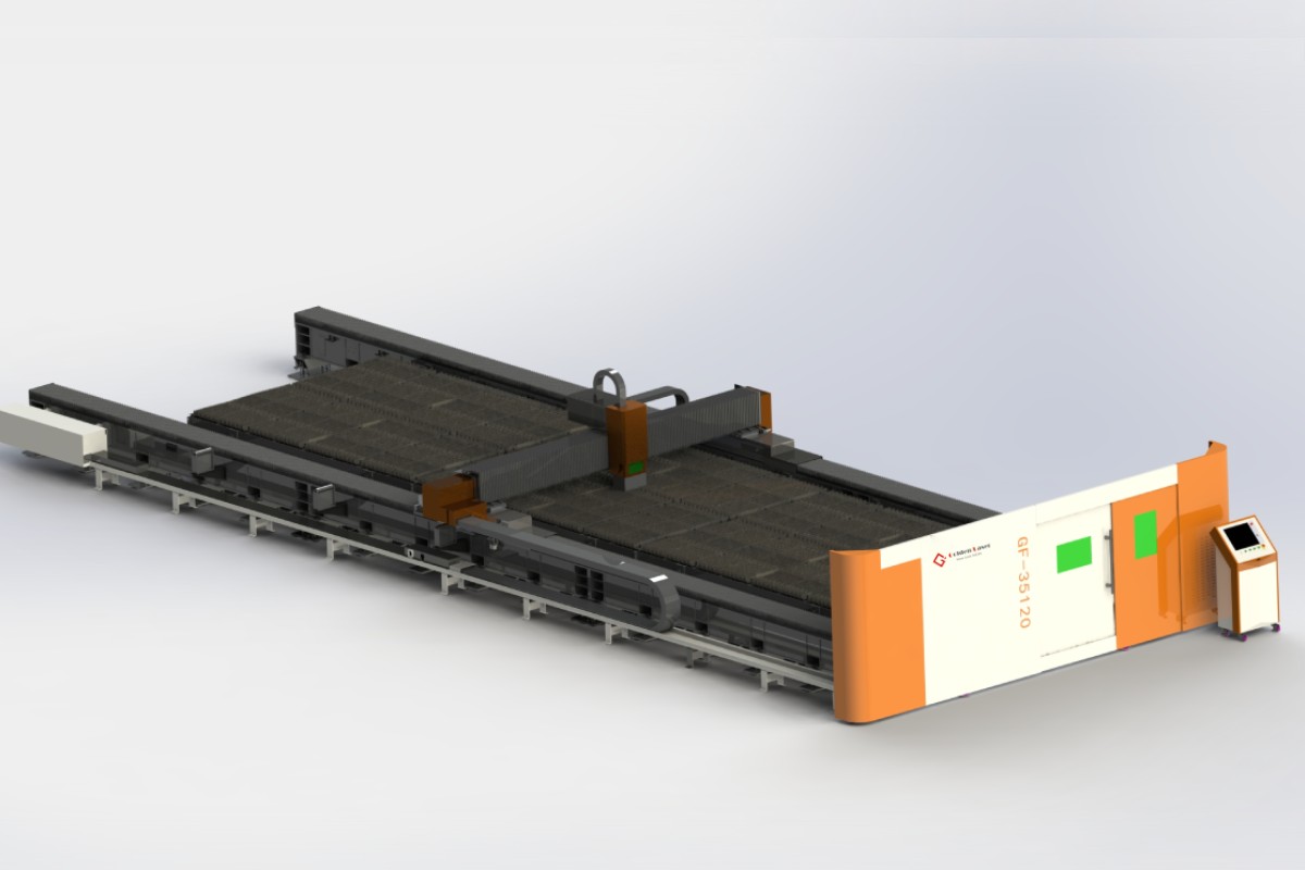 large fiber laser cutting machine Ground-Orbit Type