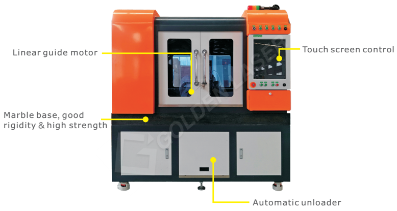 laser cutting machine for gold and silver