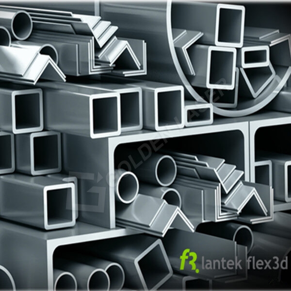 گولڊن وي ٽاپ ٽيوب ليزر ڪٽنگ مشينن لاءِ نيسٽنگ سافٽ ويئر لينٽيڪ فليڪس 3 ڊي