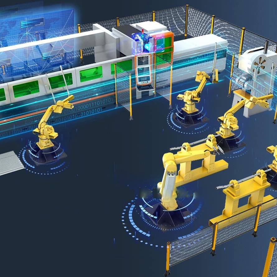 Golden Laser in China International Smart Factory Exhibition