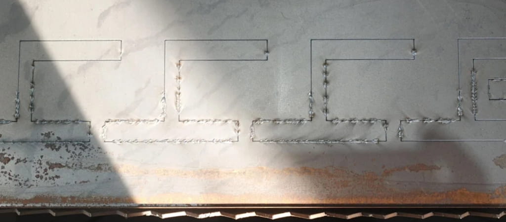 trouble shooting not completed cutting through stainless steel