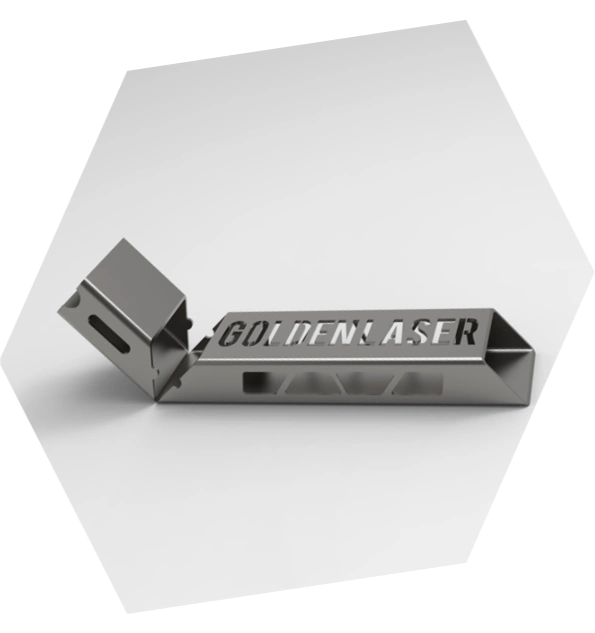 square tube laser cutting and bending