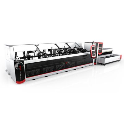 High-end tube laser cutting machine, Germany Controller na may Automatic loading system.