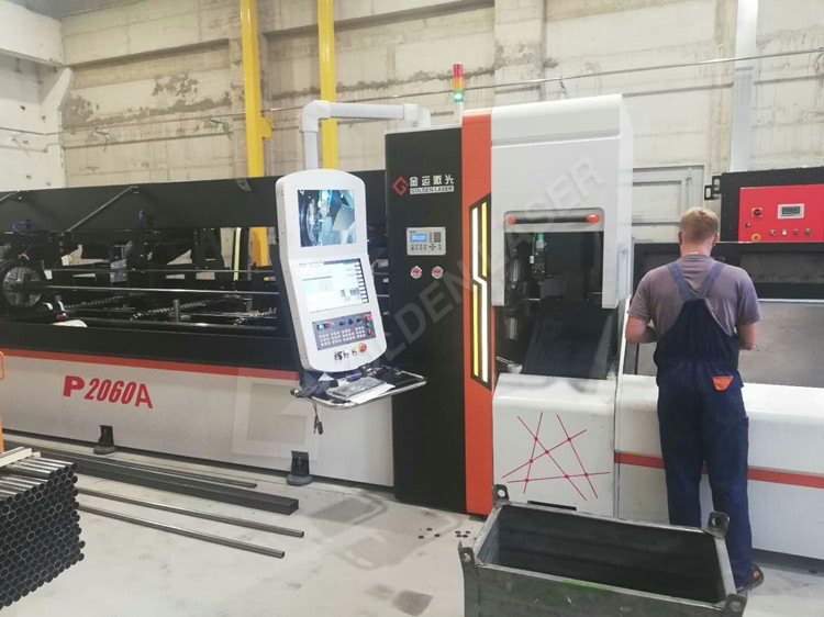 steel tube laser cutting machine
