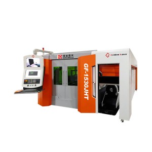 Full Closed Pallet Changer Fiber Laser Pipe and Sheet Cutting Machine 